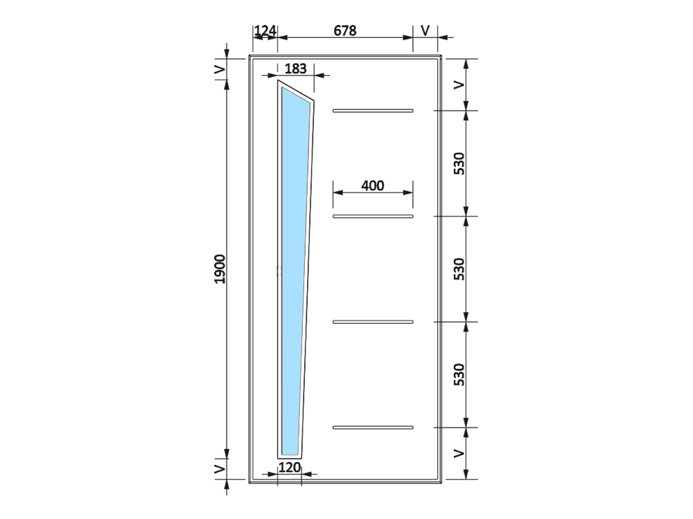 Alto · uniquement côté extérieur