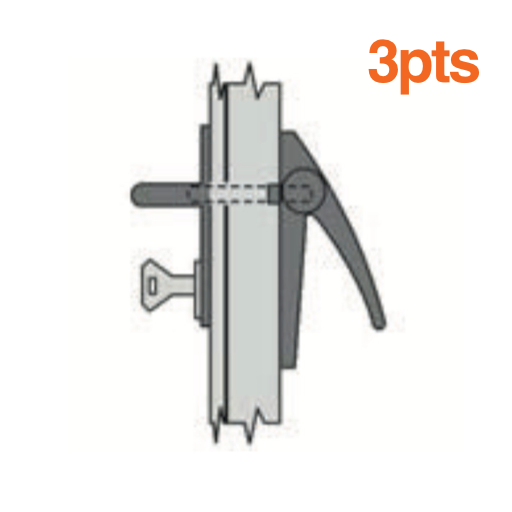 Barre anti-panique 2 vantaux (illustration)