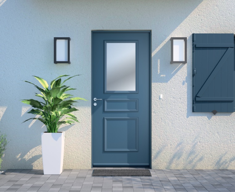 Portes métalliques de logements