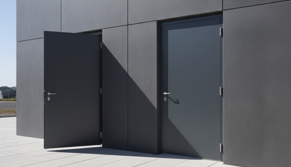 Portes métalliques techniques