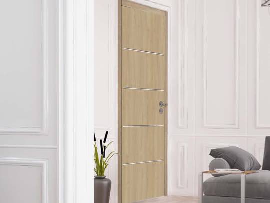 Porte bois acoustique Rw 32 dB pour bureaux
