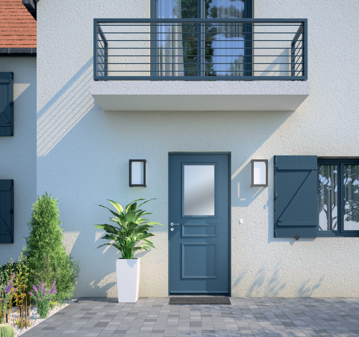 Porte d’entrée acoustique