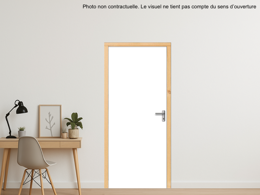 BLOC-PORTE BOIS 1 VANTAIL PREMAFONE 30 POUR POSE SUR CLOISON PLAQUES DE PLÂTRE - 630 X 2040 - FINITION STRATIFIÉE GAMME FABRICANT OU GAMME PORTE POLYREY À DÉFINIR